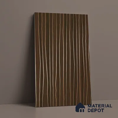 Wooden Look LM 19384 Wales Walnut 8 ft x 4 ft Texture Finish Decorative Laminate - 1 mm | Suitable for TV Unit, Wardrobe, Kitchen Cabinets