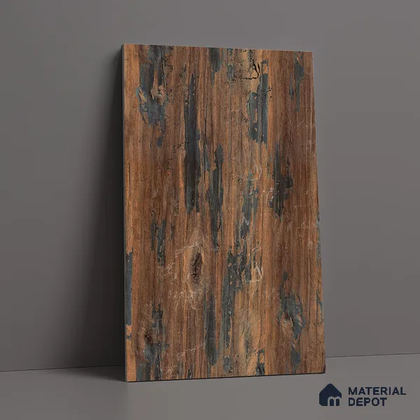 Wooden Look LM 19389 Brazil Wood 8 ft x 4 ft Texture Finish Decorative Laminate - 1 mm | Suitable for TV Unit, Wardrobe, Kitchen Cabinets