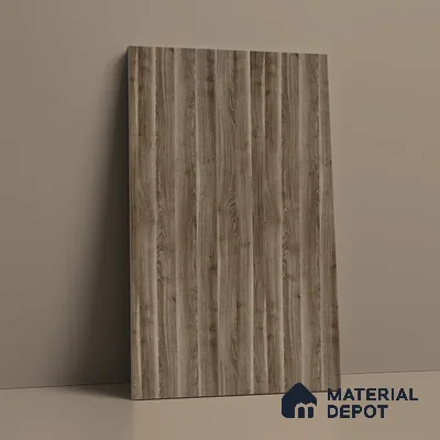 Wooden Look LM 19397 Walnut Lumber 8 ft x 4 ft Suede Finish Decorative Laminate - 1 mm | Suitable for TV Unit, Wardrobe, Kitchen Cabinets