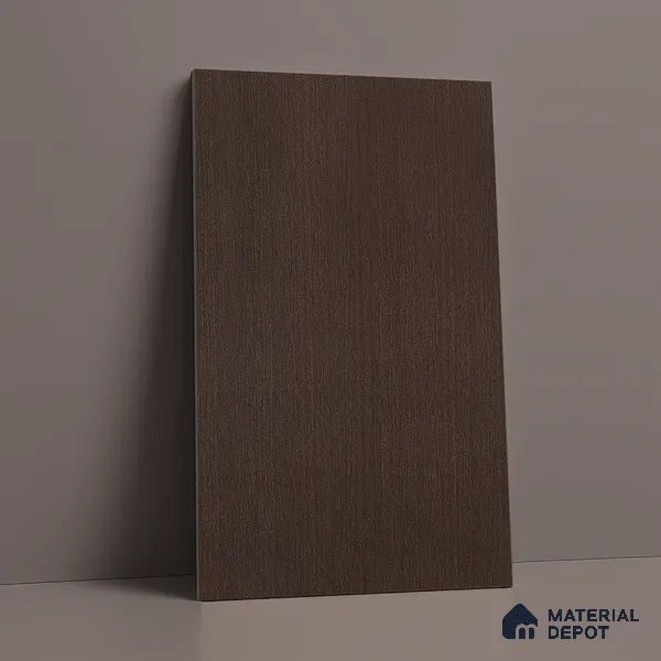 Wooden Look LM 19401 Natural Wenge 8 ft x 4 ft Suede Finish Decorative Laminate - 1 mm | Suitable for TV Unit, Wardrobe, Kitchen Cabinets