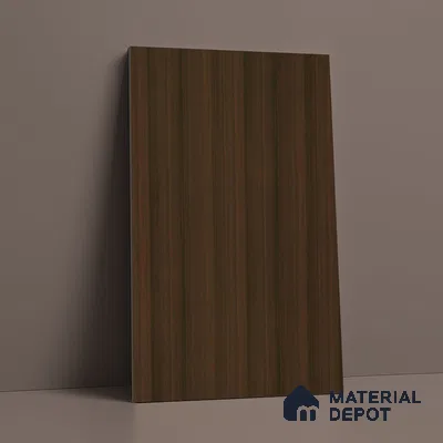 Wooden Look LM 19405 Wales Walnut 8 ft x 4 ft Suede Finish Decorative Laminate - 1 mm | Suitable for TV Unit, Wardrobe, Kitchen Cabinets