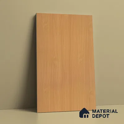 Wooden Look LM 19411 Basel Beech 8 ft x 4 ft Suede Finish Decorative Laminate - 1 mm | Suitable for TV Unit, Wardrobe, Kitchen Cabinets