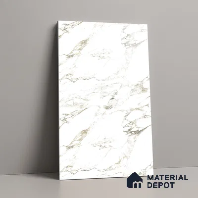 LM 19457 C Vertex Angle Marble High Gloss Finish 8 ft x 4 ft Decorative Laminate - 1 mm | Suitable for TV Unit, Wardrobe, Kitchen Cabinets