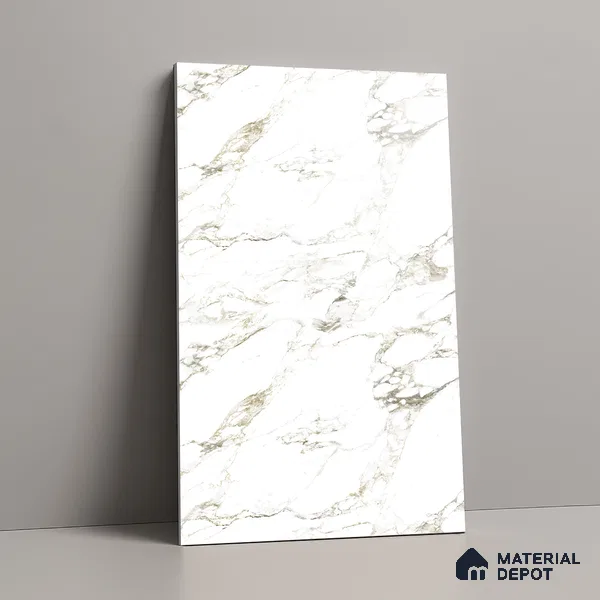 LM 19457 C Vertex Angle Marble High Gloss Finish 8 ft x 4 ft Decorative Laminate - 1 mm | Suitable for TV Unit, Wardrobe, Kitchen Cabinets