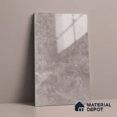 LM 19464 B Prism Purity Marble High Gloss Finish 8 ft x 4 ft Decorative Laminate - 1 mm | Suitable for TV Unit, Wardrobe, Kitchen Cabinets