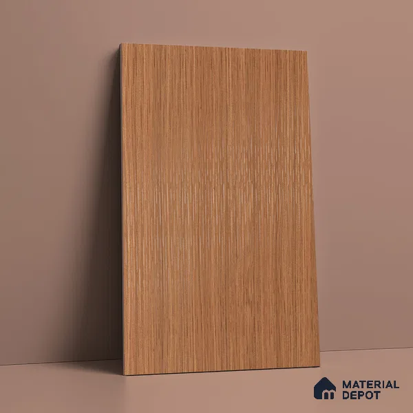 Wooden Look LM 19484 B Chesterfield Oak Crown Zenith Texture Finish 8 ft x 4 ft Decorative Laminate - 1 mm | Suitable for TV Unit, Wardrobe, Kitchen Cabinets