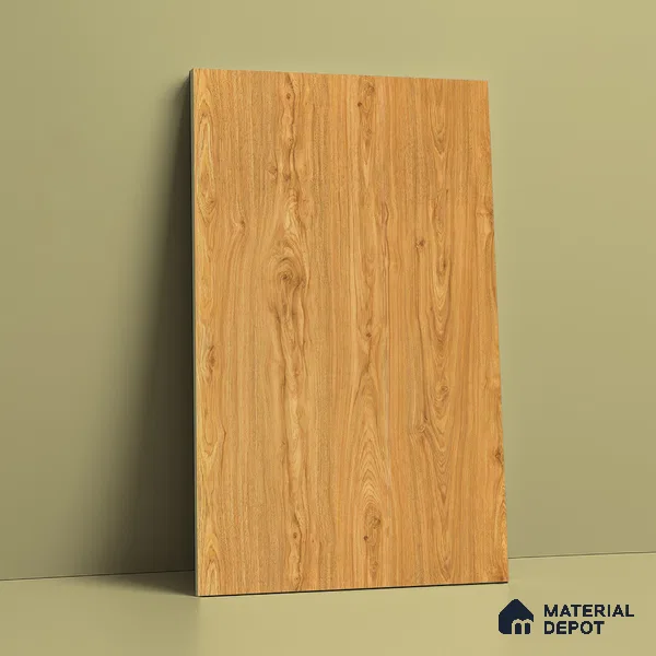 Wooden Look LM 19488 C Metallic Teak Super Matte Finish 8 ft x 4 ft Decorative Laminate - 1 mm | Suitable for TV Unit, Wardrobe, Kitchen Cabinets