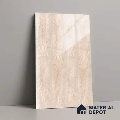Wooden Look LM 19490 B Bengali Mango Wood High Gloss Finish 8 ft x 4 ft Decorative Laminate - 1 mm | Suitable for TV Unit, Wardrobe, Kitchen Cabinets