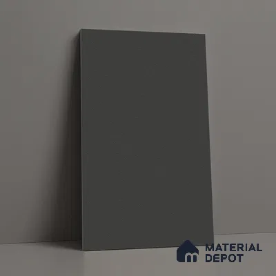 LM 21049 E Stone Grey Solid Color Suede Finish 8 ft x 4 ft Decorative Laminate - 1 mm | Suitable for Living Room, Kitchen, Office