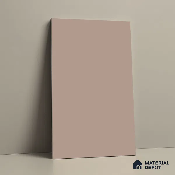 LM 21057 B Dusty Pink Mirage Sliky Matte Finish 8 ft x 4 ft Decorative Laminate - 1 mm | Suitable for Living Room, Kitchen, Office