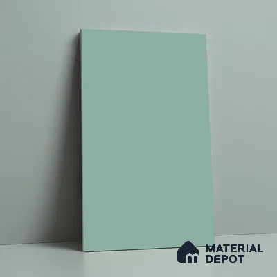 LM 21062 C Aqua Sliky Matte Finish 8 ft x 4 ft Decorative Laminate - 1 mm | Suitable for Living Room, Kitchen, Office