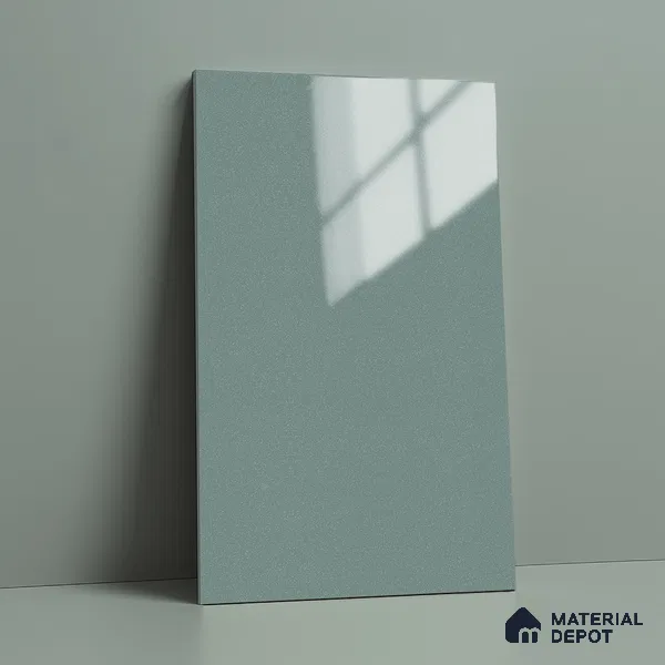 LM 21090 Teal Glitter Finish 8 ft x 4 ft Decorative Laminate - 1 mm | Suitable for TV Unit, Wardrobe, Kitchen Cabinets