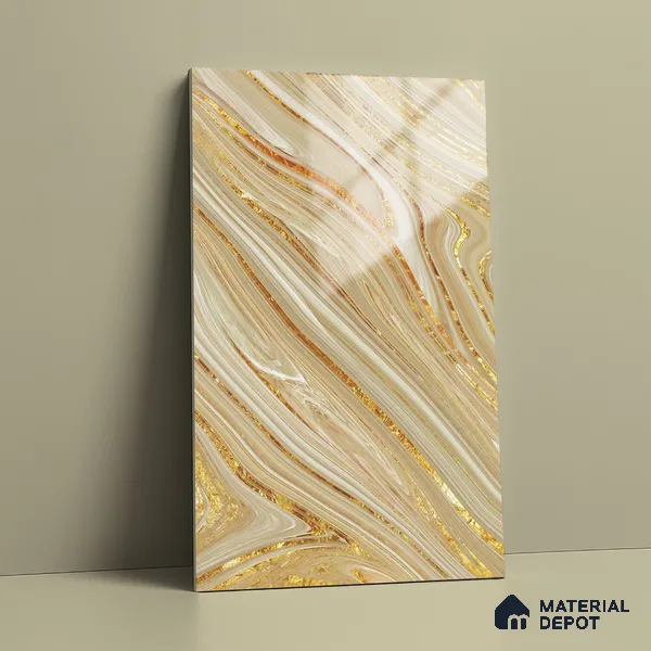 LM 21100 Nexion Digital High Gloss Finish 8 ft x 4 ft Decorative Laminate - 1 mm | Suitable for TV Unit, Wardrobe, Kitchen Cabinets