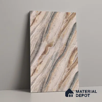 LM 21109 B Dunesone Drift Noble Diagon Texture Finish 8 ft x 4 ft Decorative Laminate - 1 mm | Suitable for TV Unit, Wardrobe, Kitchen Cabinets