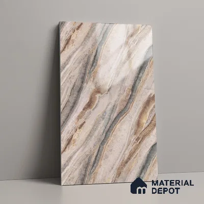 LM 21109 D Dunesone Drift Marble High Gloss Finish 8 ft x 4 ft Decorative Laminate - 1 mm | Suitable for TV Unit, Wardrobe, Kitchen Cabinets