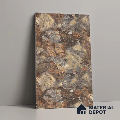 Marble Look LM 21112 Volcanic Burst Royal Marble Texture Finish 8 ft x 4 ft Decorative Laminate - 1 mm | Suitable for TV Unit, Wardrobe, Kitchen Cabinets