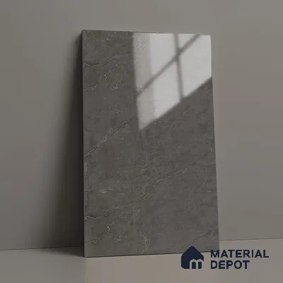 Marble Look LM 21113 C Urban Marble Marble High Gloss Finish 8 ft x 4 ft Decorative Laminate - 1 mm | Suitable for TV Unit, Wardrobe, Kitchen Cabinets