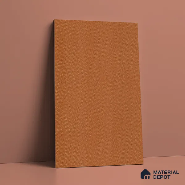 Wooden Look LM 21116 Zebrano Ridge Regal Walnut Texture Finish 8 ft x 4 ft Decorative Laminate - 1 mm | Suitable for TV Unit, Wardrobe, Kitchen Cabinets
