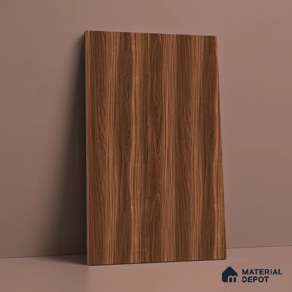 Wooden Look LM 21118 E Castano Rich Wooden Suede Finish 8 ft x 4 ft Decorative Laminate - 1 mm | Suitable for TV Unit, Wardrobe, Kitchen Cabinets