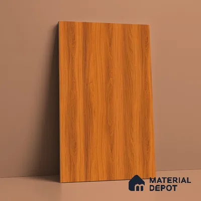 Wooden Look LM 21119 Classic Timber Vertical Touch Texture Finish 8 ft x 4 ft Decorative Laminate - 1 mm | Suitable for TV Unit, Wardrobe, Kitchen Cabinets