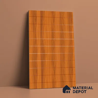 Wooden Look LM 21119 G Classic Timber Rainy Ash Texture Finish 8 ft x 4 ft Decorative Laminate - 1 mm | Suitable for TV Unit, Wardrobe, Kitchen Cabinets