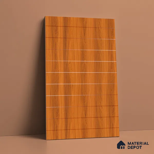 Wooden Look LM 21119 G Classic Timber Rainy Ash Texture Finish 8 ft x 4 ft Decorative Laminate - 1 mm | Suitable for TV Unit, Wardrobe, Kitchen Cabinets