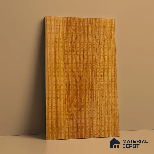 Patterened Look LM 21120 Golden Elm Cube Texture Finish 8 ft x 4 ft Decorative Laminate - 1 mm | Suitable for Bedroom, TV Unit, Wardrobe