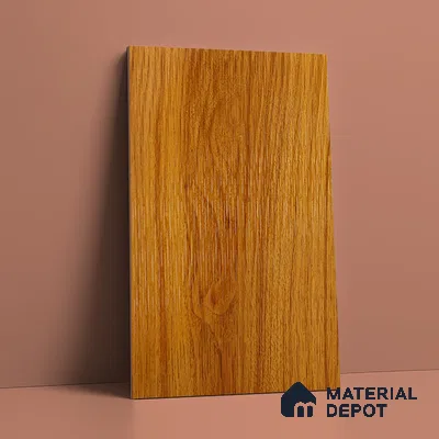 Wooden Look LM 21120 D Golden Elm Crown Zenith Texture Finish 8 ft x 4 ft Decorative Laminate - 1 mm | Suitable for TV Unit, Wardrobe, Kitchen Cabinets