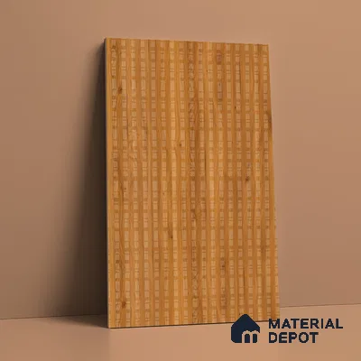 Patterned Look LM 21124 Valmere Oak Cube Texture Finish 8 ft x 4 ft Decorative Laminate - 1 mm | Suitable for Bedroom, TV Unit, Wardrobe