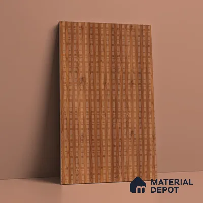 Patterned Look LM 21126 Terranova Grain Cube Texture Finish 8 ft x 4 ft Decorative Laminate - 1 mm | Suitable for Bedroom, TV Unit, Wardrobe