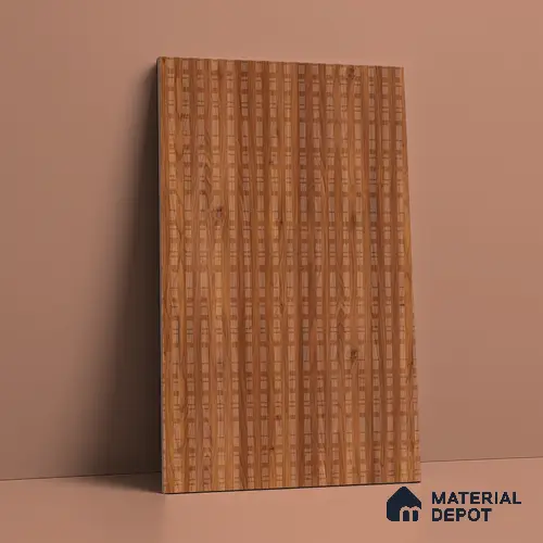 Patterned Look LM 21126 Terranova Grain Cube Texture Finish 8 ft x 4 ft Decorative Laminate - 1 mm | Suitable for Bedroom, TV Unit, Wardrobe