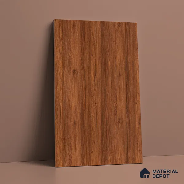 Wooden Look LM 21126 F Terranova Grain Zig Wave Texture Finish 8 ft x 4 ft Decorative Laminate - 1 mm | Suitable for TV Unit, Wardrobe, Kitchen Cabinets