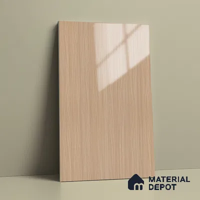 Wooden Look LM 21127 C Pavona Mist Wooden High Gloss Finish 8 ft x 4 ft Decorative Laminate - 1 mm | Suitable for TV Unit, Wardrobe, Kitchen Cabinets