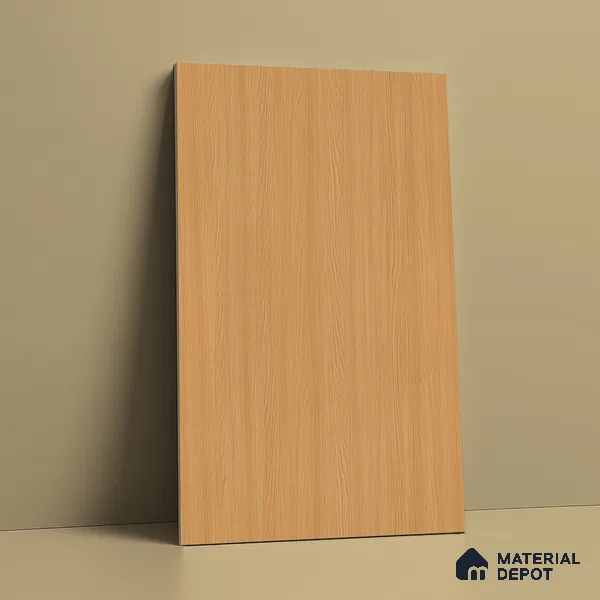 Wooden Look LM 21129 E Honey Wood Wooden Suede Finish 8 ft x 4 ft Decorative Laminate - 1 mm | Suitable for TV Unit, Wardrobe, Kitchen Cabinets