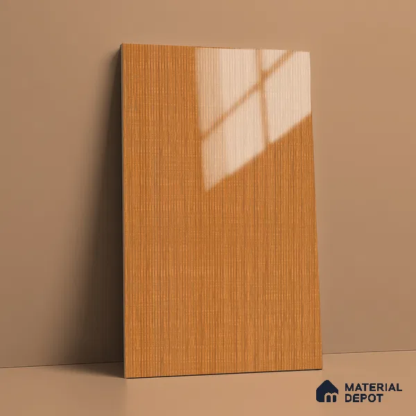 Wooden Look LM 21132 B Granello Oak Wooden High Gloss Finish 8 ft x 4 ft Decorative Laminate - 1 mm | Suitable for TV Unit, Wardrobe, Kitchen Cabinets