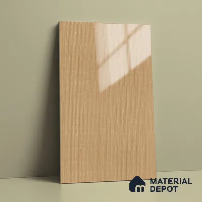 Wooden Look LM 21133 B Granello Oak Light Wooden High Gloss Finish 8 ft x 4 ft Decorative Laminate - 1 mm | Suitable for TV Unit, Wardrobe, Kitchen Cabinets