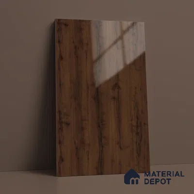 Wooden Look HGL 534 Puhigh Gloss Urban Veneer 8 ft x 4 ft Laminate - 1 mm | Suitable for TV Unit, Wardrobe, Kitchen Cabinets
