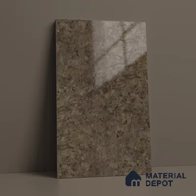 Stone Look LM 18764 Caramel Calacatta 8 ft x 4 ft Texture Finish Decorative Laminate - 1 mm | Suitable for TV Unit, Wardrobe, Kitchen Cabinets