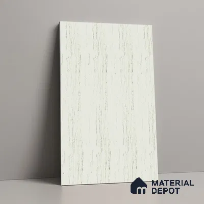 Marble Look LM 18771 Makrana Albeta Marble 8 ft x 4 ft Texture Finish Decorative Laminate - 1 mm | Suitable for TV Unit, Wardrobe, Kitchen Cabinets