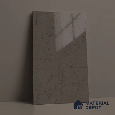 Stone Look LM 18796 Textured Calacatta 8 ft x 4 ft Texture Finish Decorative Laminate - 1 mm | Suitable for TV Unit, Wardrobe, Kitchen Cabinets