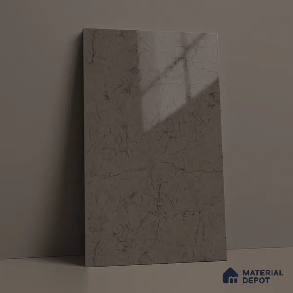 Stone Look LM 18796 Textured Calacatta 8 ft x 4 ft Texture Finish Decorative Laminate - 1 mm | Suitable for TV Unit, Wardrobe, Kitchen Cabinets