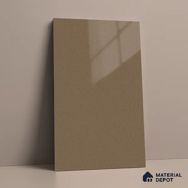 AM PC13 IPhone Gold 8 ft x 4 ft Glossy Finish Decorative Laminate - 1 mm | Suitable for Living Room, Kitchen, Office