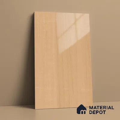 Wooden Look LM 21482 Barley Birch 8 ft x 4 ft Glossy Finish Decorative Laminate - 1 mm | Suitable for TV Unit, Wardrobe, Kitchen Cabinets