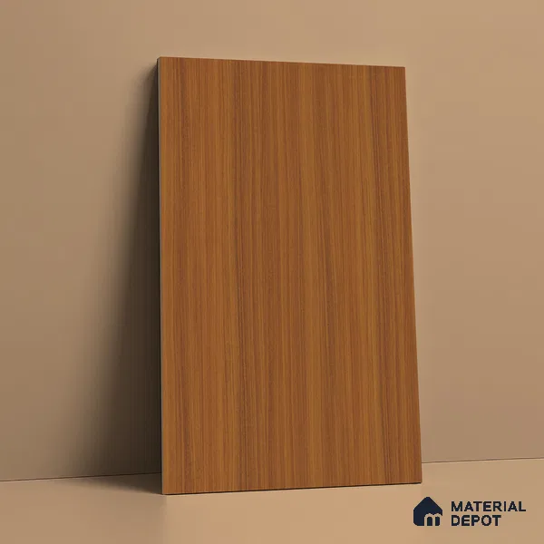 Wooden Look LM 21484 Terracotta Cherry 8 ft x 4 ft Matte Finish Decorative Laminate - 1 mm | Suitable for TV Unit, Wardrobe, Kitchen Cabinets
