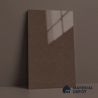 LM 21487 Americano 8 ft x 4 ft Glossy Finish Decorative Laminate - 1 mm | Suitable for Living Room, Kitchen, Office