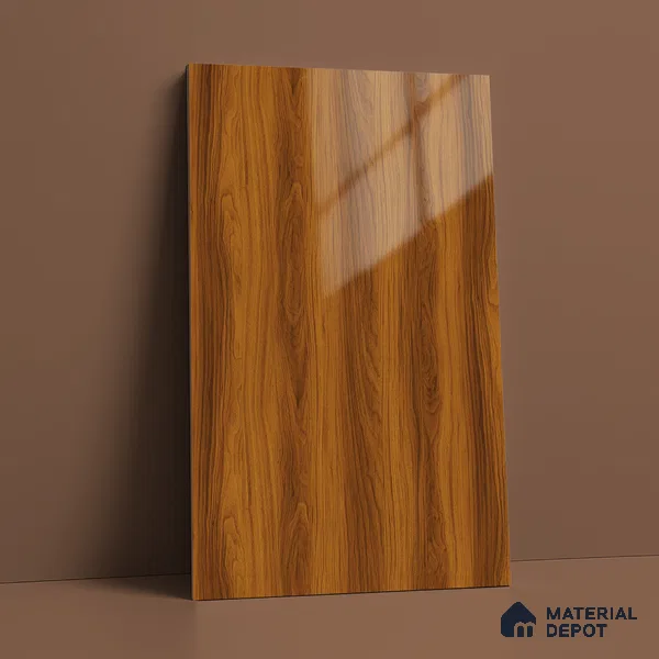 Wooden Look LM 21555 Honey Hazelnut 8ft x 4ft Texture Finish Decorative Laminate - 1 mm | Suitable for TV Unit, Wardrobe, Kitchen Cabinets