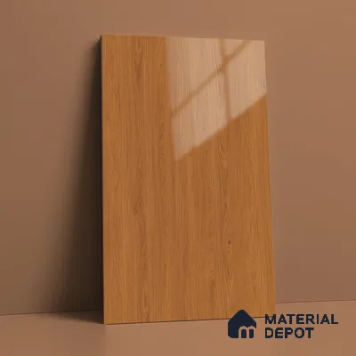 Wooden Look LM 21556 Caramelised Pine 8ft x 4ft Texture Finish Decorative Laminate - 1 mm | Suitable for TV Unit, Wardrobe, Kitchen Cabinets