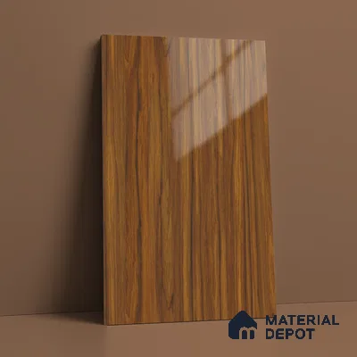 Wooden Look LM 21557 Burgundy Cherry 8ft x 4ft Texture Finish Decorative Laminate - 1 mm | Suitable for TV Unit, Wardrobe, Kitchen Cabinets