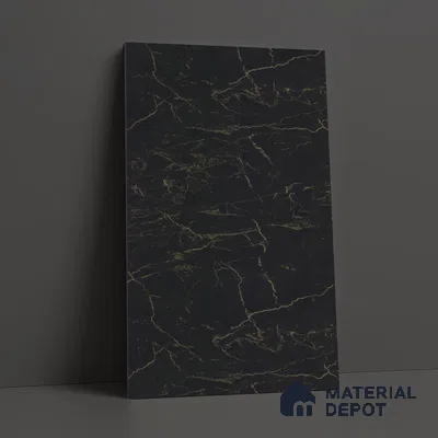 Stone Look LM 21566 Venatino Gold 8ft x 4ft Texture Finish Decorative Laminate - 1 mm | Suitable for TV Unit, Wardrobe, Kitchen Cabinets