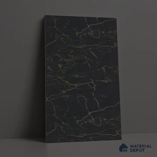 Stone Look LM 21566 Venatino Gold 8ft x 4ft Texture Finish Decorative Laminate - 1 mm | Suitable for TV Unit, Wardrobe, Kitchen Cabinets